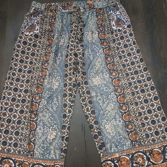 Kimono Duster Pants Set Women's Size:XXL BRAND NEW 2 PIECE Bohemian - Picture 10 of 13